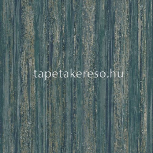 Holden Patagonia vlies, vinyl anyagú kék, zöld, arany színű foltos, csíkos modern, natural tapéta