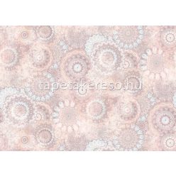   Rasch Magic Walls by Rasch vlies anyagú barack, kék, mályva színű mandala modern poszter