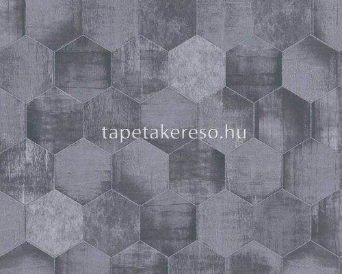 AS Creation Materials vlies, vinyl anyagú szürke színű geometriai modern tapéta