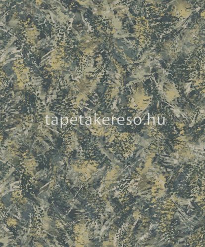 Holden Arabesque vlies, vinyl anyagú kék, zöld, arany színű koptatott, foltos modern tapéta