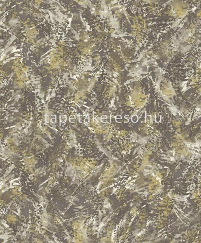 Holden Arabesque vlies, vinyl anyagú szürke, arany színű koptatott, foltos modern tapéta