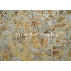   Rasch Magic Walls by Rasch vlies anyagú szürke, barna, sárga színű kőmintás modern poszter