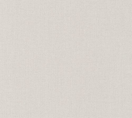 AS Creation Attractive 2 vlies, habos anyagú beige színű textilhatású, egyszínű modern tapéta