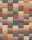 Rasch Magic Walls by Rasch vlies anyagú barna, kék, narancssárga színű geometriai modern poszter