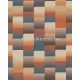 Rasch Magic Walls by Rasch vlies anyagú barna, kék, narancssárga színű geometriai modern poszter