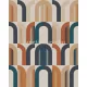 Rasch Magic Walls by Rasch vlies anyagú beige, barna, zöld színű geometriai modern poszter