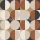 Rasch Magic Walls by Rasch vlies anyagú beige, barna, fekete, törtfehér színű körös, geometriai modern poszter