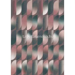   Rasch Magic Walls by Rasch vlies anyagú barna, mályva, zöld színű geometriai modern poszter