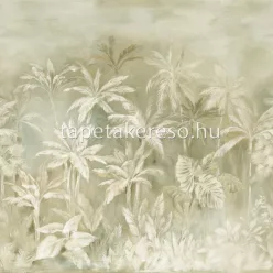   Rasch Magic Walls by Rasch vlies anyagú zöld, keki, beige színű fás, tájkép modern poszter