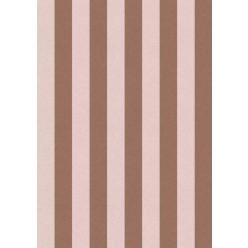   Rasch Schöner Wohnen Cosy Living vlies anyagú mályva, barna színű csíkos Modern panel