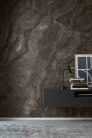 Rasch Schöner Wohnen Cosy Living vlies anyagú szürke, fekete, barna színű márványos Modern panel