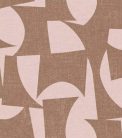Rasch Schöner Wohnen Cosy Living vlies anyagú mályva, barna színű geometriai Modern panel