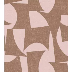   Rasch Schöner Wohnen Cosy Living vlies anyagú mályva, barna színű geometriai Modern panel