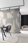 Rasch Schöner Wohnen Cosy Living vlies anyagú szürke, beige színű geometriai Modern panel