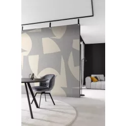   Rasch Schöner Wohnen Cosy Living vlies anyagú szürke, beige színű geometriai Modern panel