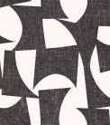 Rasch Schöner Wohnen Cosy Living vlies anyagú fekete, fehér színű geometriai Modern panel