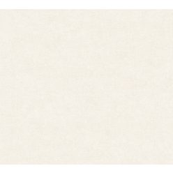   AS Creation Smart Surfaces vinyl, vlies anyagú törtfehér színű textilhatású, egyszínű modern tapéta
