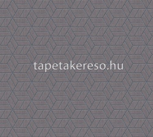 AS Creation Metropolitan Storys habos, vlies anyagú szürke, ezüst, csillámos színű 3d, geometriai modern tapéta