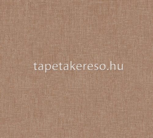 AS Creation Metropolitan Storys vinyl, vlies anyagú barna színű textilhatású, egyszínű klasszikus tapéta