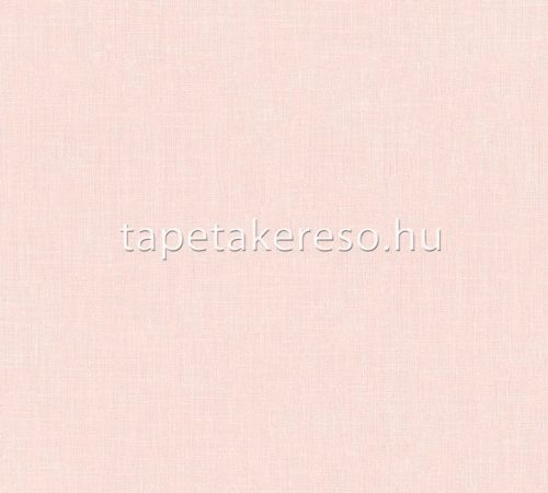 AS Creation Metropolitan Storys vinyl, vlies anyagú rózsaszín színű textilhatású, egyszínű klasszikus tapéta