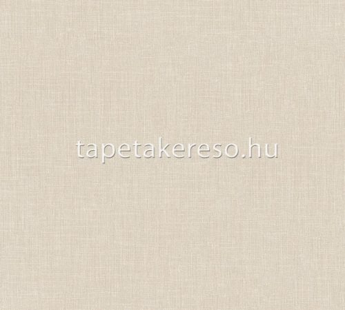 AS Creation Metropolitan Storys vinyl, vlies anyagú beige színű textilhatású, egyszínű klasszikus tapéta