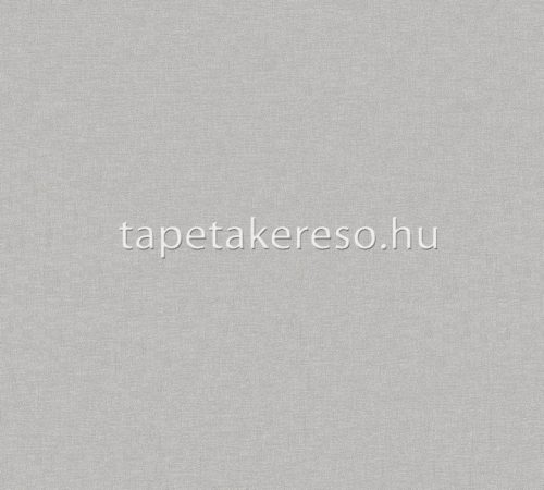 AS Creation Metropolitan Storys vinyl, vlies anyagú ezüst színű textilhatású, egyszínű klasszikus tapéta