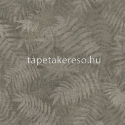   Midbec Passion vlies, vinyl anyagú szürke, homok színű leveles modern, natural tapéta