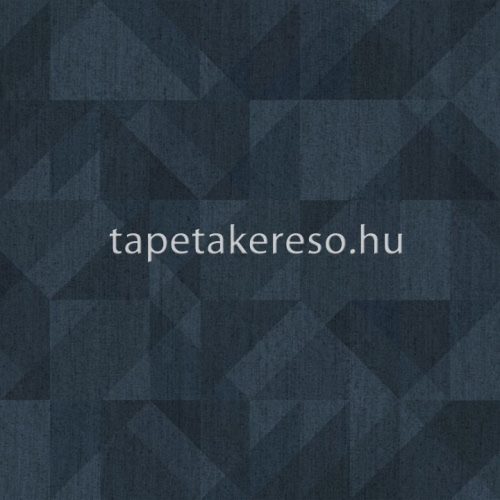 Midbec Passion vlies, vinyl anyagú kék színű geometriai, textilhatású modern, natural tapéta