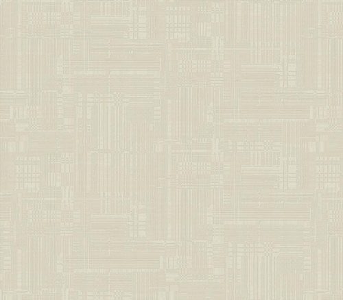 Adawall Alfa vinyl anyagú vajszínű színű geometriai, struktúrált modern tapéta