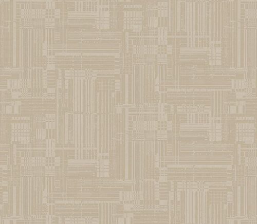 Adawall Alfa vinyl anyagú beige színű geometriai, struktúrált modern tapéta