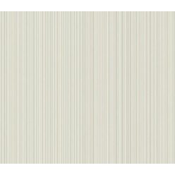   Adawall Alfa vinyl anyagú törtfehér, beige, szürke színű szövethatású, csíkos modern tapéta
