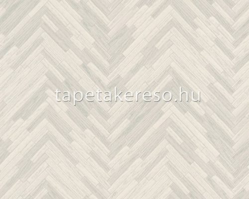 AS Creation Versace 4 vlies, vinyl anyagú fehér, szürke színű geometriai, famintás klasszikus tapéta