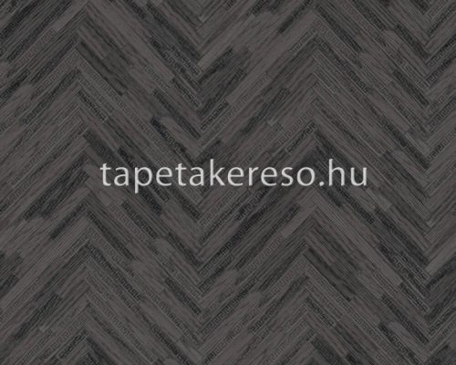 AS Creation Versace 4 vlies, vinyl anyagú szürke színű geometriai, famintás klasszikus tapéta