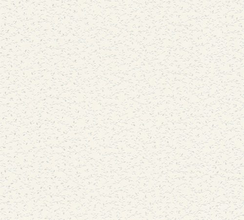 AS Creation 111 Shades of  White vlies anyagú fehér színű leveles modern tapéta