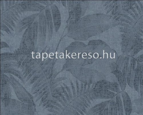 AS Creation New Walls vlies anyagú kék színű leveles modern tapéta