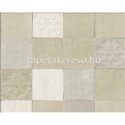   AS Creation New Walls vlies anyagú beige, homok színű csempe modern tapéta