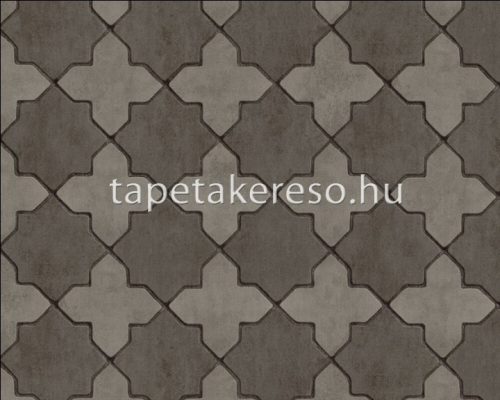 AS Creation New Walls vlies anyagú szürke színű geometriai modern tapéta