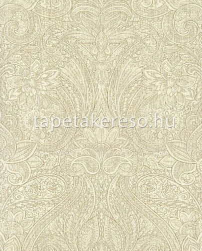 Eijffinger Sundari vlies anyagú beige, szürke színű henna retro tapéta