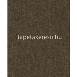   Eijffinger Sundari vlies anyagú fekete, arany színű henna retro tapéta
