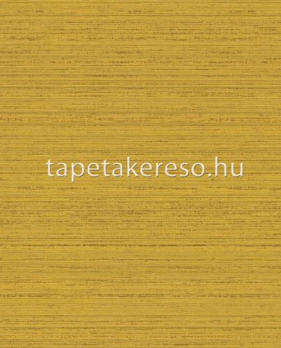 Eijffinger Sundari vlies anyagú mustársárga színű csíkos, textilhatású retro tapéta