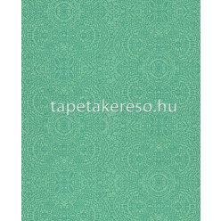   Eijffinger Sundari vlies anyagú zöld színű henna retro tapéta