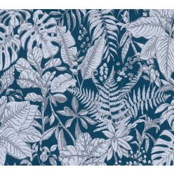   AS Creation Daniel Hechter 6 habos, vlies anyagú kék, szürke színű leveles, növényes modern tapéta