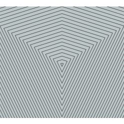   AS Creation Daniel Hechter 6 habos, vlies anyagú kék, barna, gyöngyház színű 3d, vonalas, geometriai modern tapéta