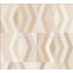   AS Creation Geo Nordic vlies, vinyl anyagú barack, beige színű geometriai modern tapéta
