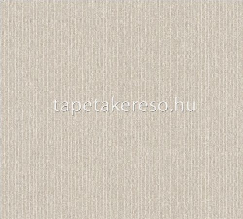 AS Creation New Elegance vlies, habos anyagú beige színű csíkos, textilhatású modern tapéta