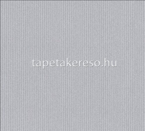 AS Creation New Elegance vlies, habos anyagú szürke színű csíkos, textilhatású modern tapéta