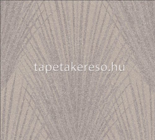 AS Creation New Elegance vlies, habos anyagú beige, szürke színű leveles modern tapéta