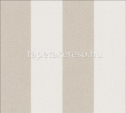 AS Creation New Elegance vlies, habos anyagú beige, barna színű csíkos, textilhatású modern tapéta