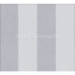   AS Creation New Elegance vlies, habos anyagú szürke színű csíkos, textilhatású modern tapéta