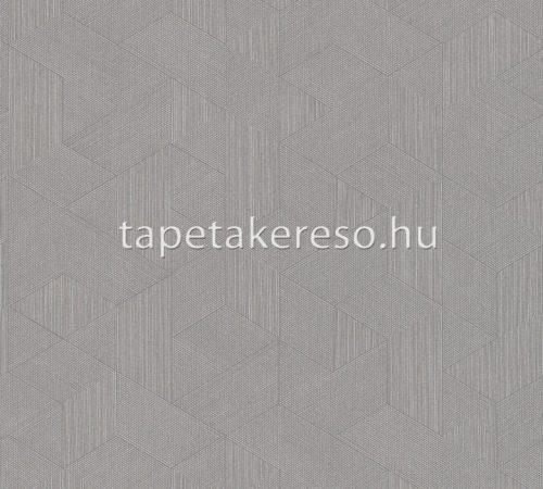 AS Creation Villa vlies anyagú szürke színű geometriai modern tapéta